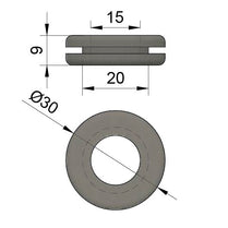 Wg0005 Wire Grommet 20mm Hole Size