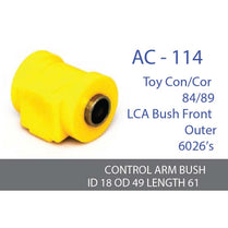 Ac-114 Lower Control Arm Bush  - Front Outer