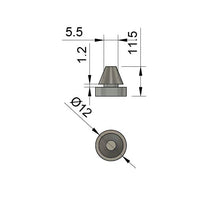 Fg0103 Filler Grommet 7mm Hole Size