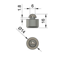 Fg0107 Filler Grommet 5mm Hole Size