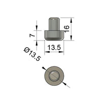 Fg0275 Filler Grommet 8mm Hole Size