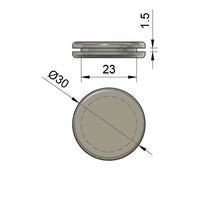 Bg0022 F Blind Grommet 22mm Hole Size