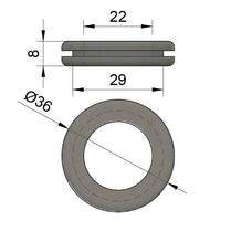 Wg0007 Wire Grommet 29mm Hole Size