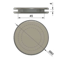 Bg0280 F Blind Grommet 45mm Hole Size