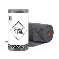 Double-Sided Microfiber Cloth - Grey 36pc