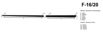 Door Protector SB-F-16/20 for Ford Honda Kia Lexus Mazda Subaru Toyota Vw