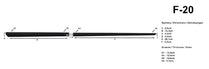 Door Protector SB-F-20 for Dacia Ford Hyundai Kia Peugeot  Toyota Volvo