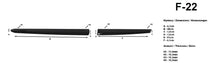 Door Protector SB-F-22 for Ford Mazda Opel Suzuki