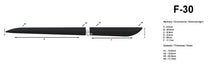Door Protector SB-F-30 for Mitsubishi Nissan Ssangyong Subaru Toyota