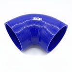102mm Blue Silicone Hose Elbow 90 Degree