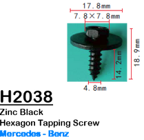 H2038  Metal Screw