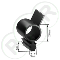 PR1320A Garage Doorseal (Small)