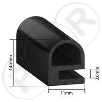 3044 - Pr316 Small "E" Rubber