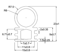 PR5443 Spray Booth Rubber