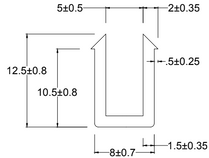 PR 5449 U Channel