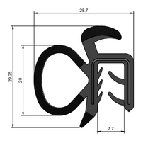 Polo 8, Golf 6 and Audi A4 Doorseal
