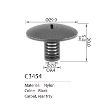 C3454 Plastic Nut