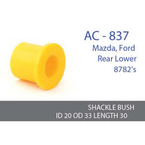 AC-837 Shackle Bush Rear - Lower