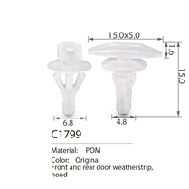 C1799 Weatherstrip Retainer