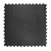 Coin Interlinking Rubber Mat 5mm 500mm x 500mm