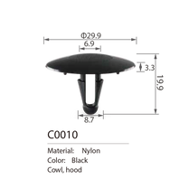 C0010 hood seal clip