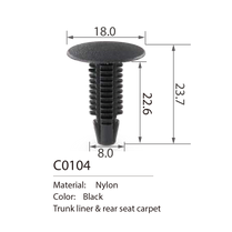 C0104 fire tree rivet