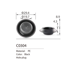 C0304 hole plug button