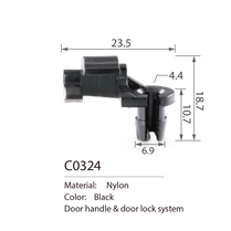 C0324  lock rod clip