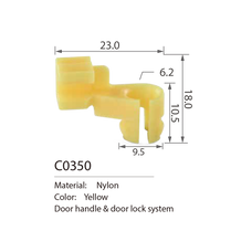 C0350  lock rod clip