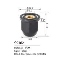 C0362 plastic nut