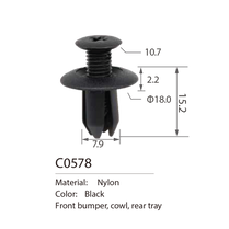 C0578 push type retainer