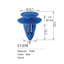 C1379 fire tree rivet