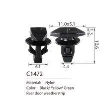 C1472 weatherstrip retainer