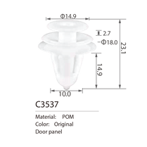 C3537 door trim panel clip