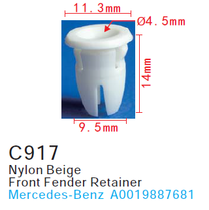 C0917 screw grommet & nut