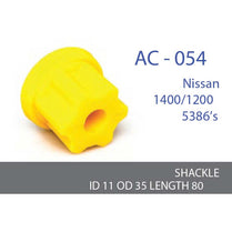 Ac-054 Shackle Bush Front - Upper, Lower