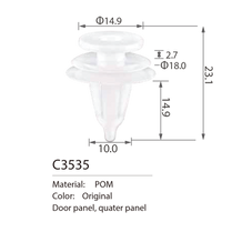 C3535 Door Trim Panel Clip