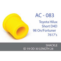 Ac-083 Shackle Bush - Rear Lower/Front Upper