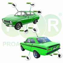 Rubber Kit for Ford Escort MK1 & MK2 2 Door