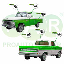 Rubber Kit for Ford F100 & F250