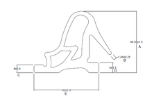 DE7545 Top Door Seal