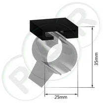 PR494 5m length Garage Door Seal Channel