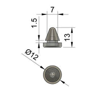 FG0102 Filler Grommet 6mm Hole Size