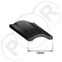 PR491B Thick Aluminium Trim Black